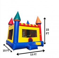 Rainbow Classic Bounce House