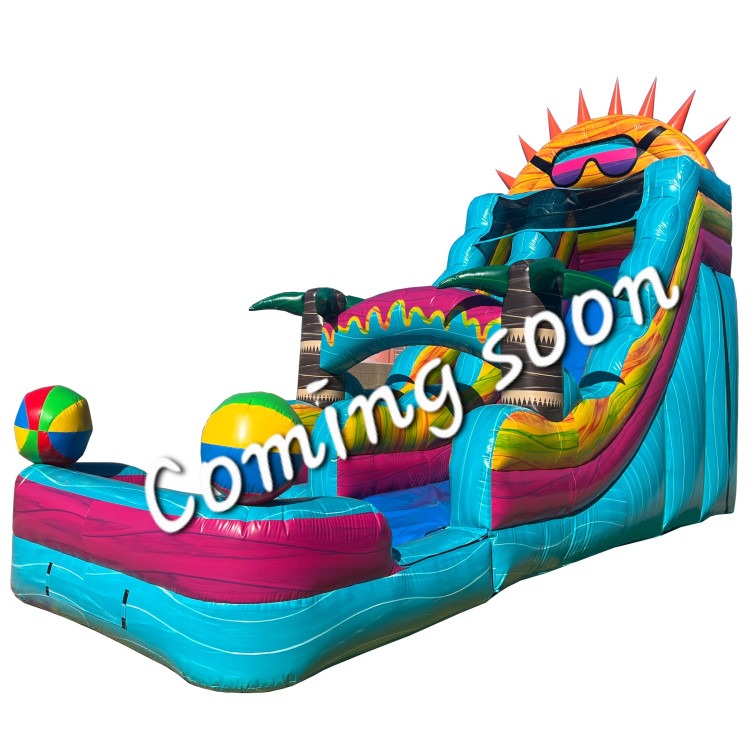 19′ Beach Party Water Slide